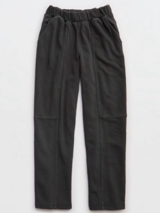 aerie Pants - AERIE Black Elastic Waist Lounge Pants